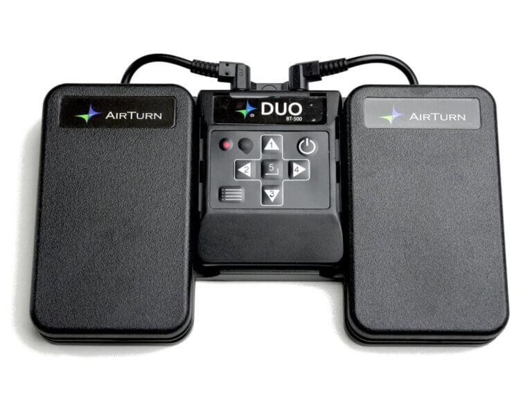 AirTurn Duo 500, bluetooth page turner pedal