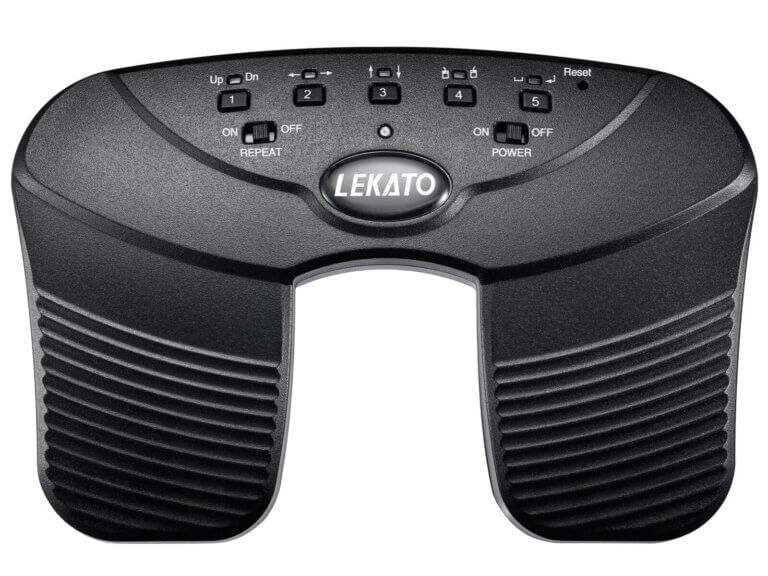 Lekato page turning pedal for tablets (front view)
