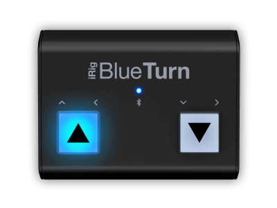 IK Multimedia, iRig BlueTurn - Bluetooth page turning pedal