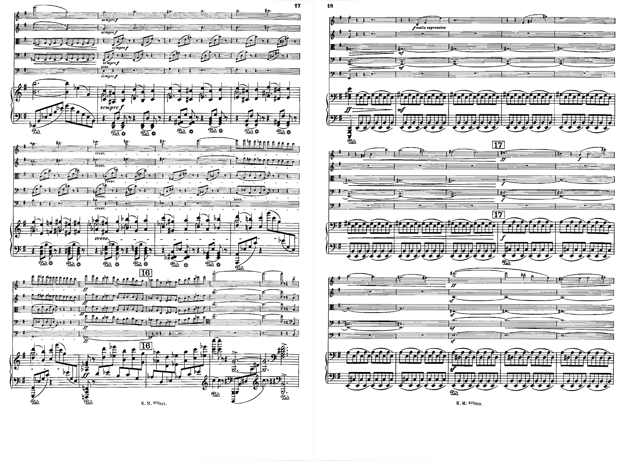 Piano sheet music on an iPad (in landscape orientation), screenshot
