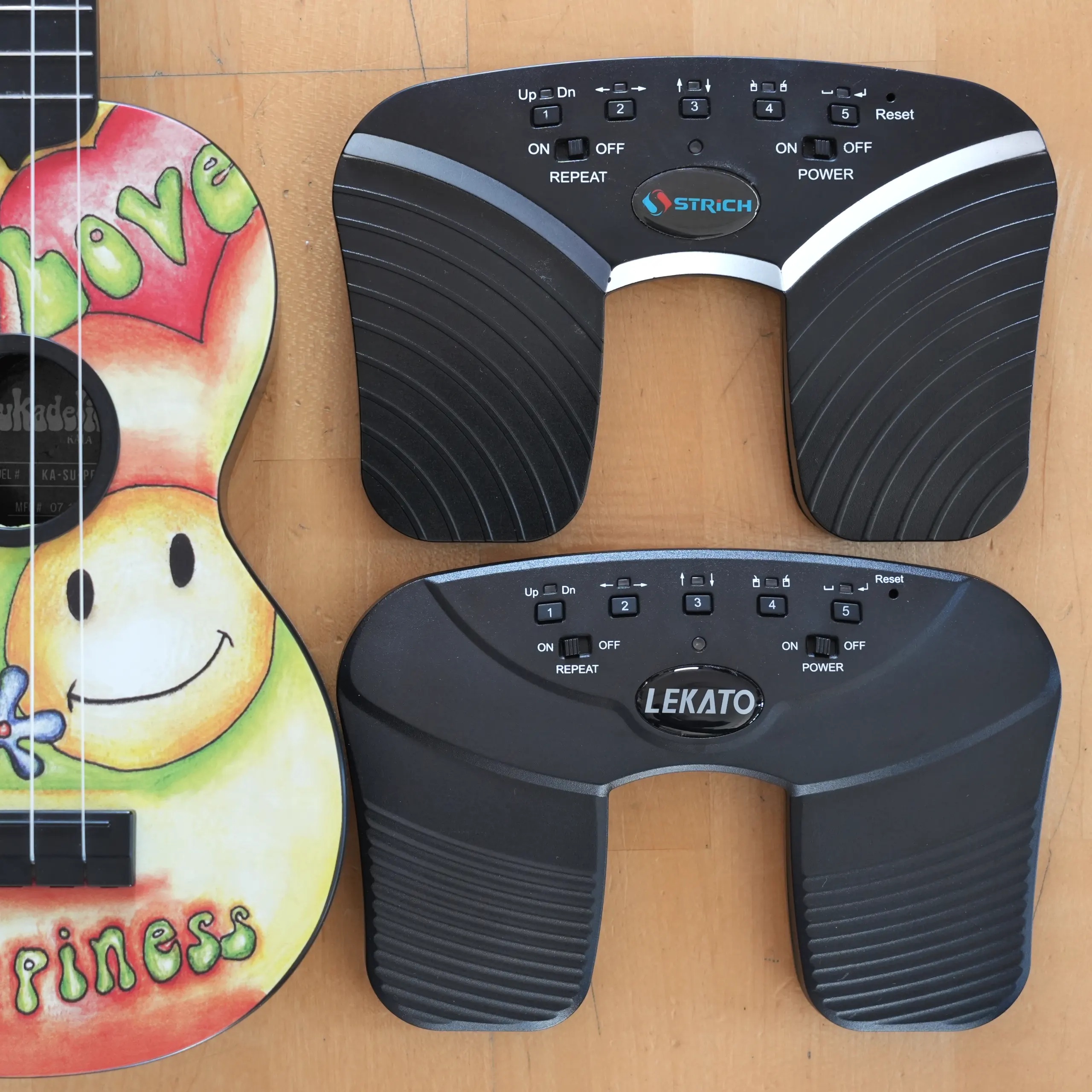 Lekato aka STRICH aka Donner wireless page turner pedal for iPads, tablets, iPhones and Android mobile phones (review)