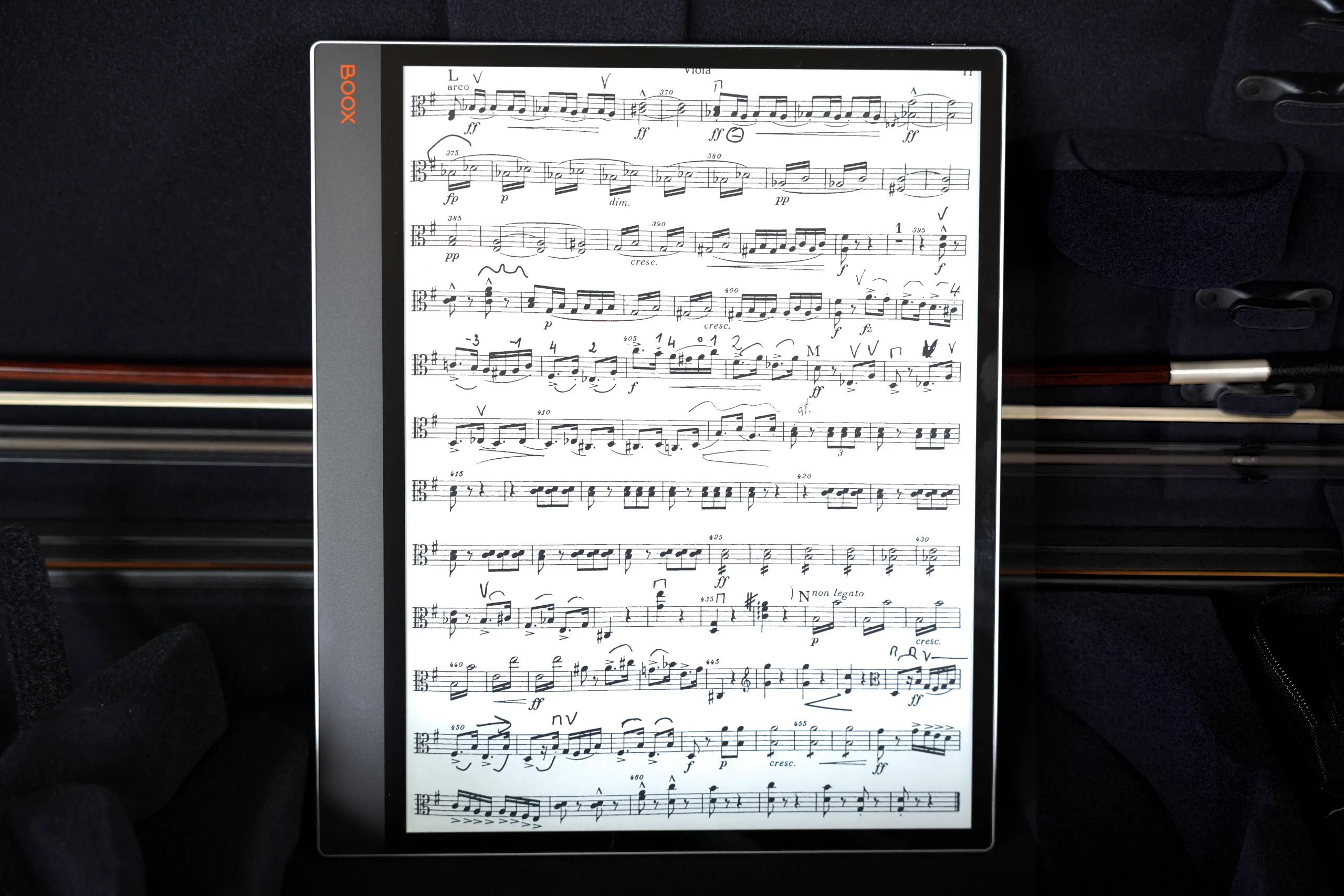 Onyx Boox Tab X C for sheet music review